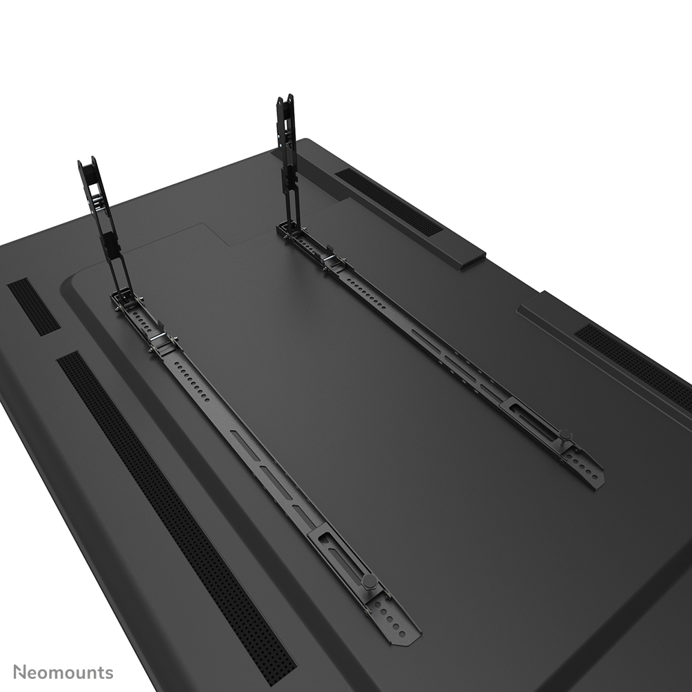 Neomounts WL30-750BL18P Support mural fixe pour écran 50-98"- robuste - verrouillable - portrait - installation rapide - TÜV